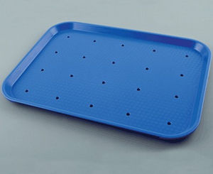 vassoio di sterilizzazione per strumenti / in plastica / perforato