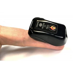 monitor paziente di frequenza cardiaca / di temperatura / clinico / indossabile