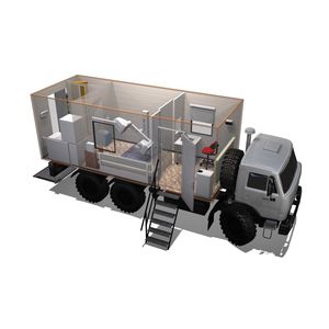 ambulatorio mobile di radiologia per radiografia multidisciplinare