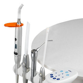 portastrumenti per unità odontoiatrica sottopiano / 4 strumenti