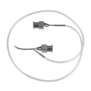 cannula per chirurgia oftalmica / curva
