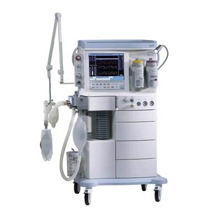 sistema per anestesia su carrello / con monitoraggio respiratorio / con miscelatore di gas elettronico