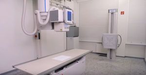 sistema di radiografia / digitale / per radiografia multidisciplinare / con bucky