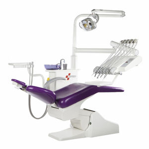 riunito odontoiatrico con illuminazione