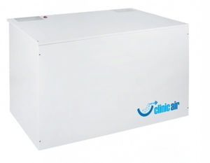 armadio per compressore / per clinica odontoiatrica / 1 porta / insonorizzato