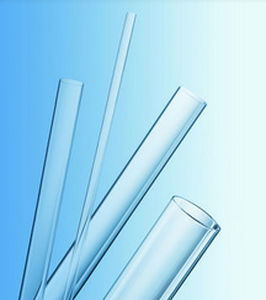 tubo per la conservazione di campioni da laboratorio / cilindrico / in vetro