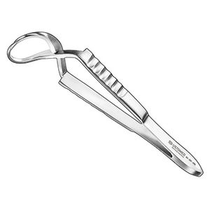 pinza clamp / chirurgica / di Jones / curva