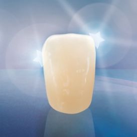 protesi dentale in composito / per denti anteriori / traslucida