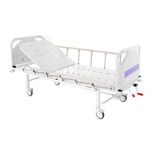 letto manuale / Trendelenburg / ospedaliero / con rotelle