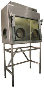 isolatore classe III / per l'industria farmaceutica / con piede / glovebox