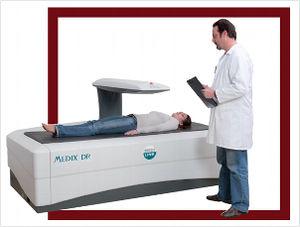 densitometro osseo DEXA / fan beam