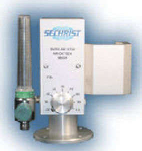 miscelatore di gas respiratorio / ad aria / di ossigeno / tubo flussometro