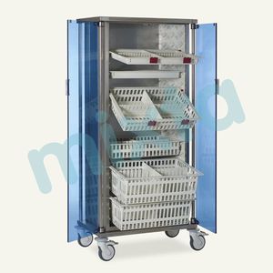armadio di sterilizzazione / portamedicinali / per ospedale / 2 porte