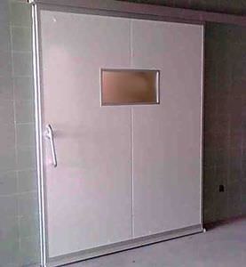porta scorrevole / per MRI / per struttura sanitaria / ermetica