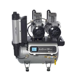 compressore dentale / medico / senza olio / con essiccatore d'aria