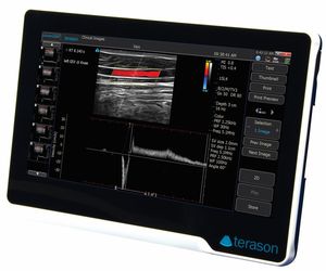 ecografo portatile / per ecografia in anestesia e terapia intensiva / per echografia in medicina d'emergenza / bianco e nero