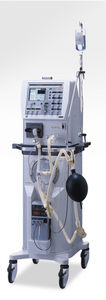 ventilatore elettropneumatico / per rianimazione / neonatale / ad oscillazioni ad alta frequenza