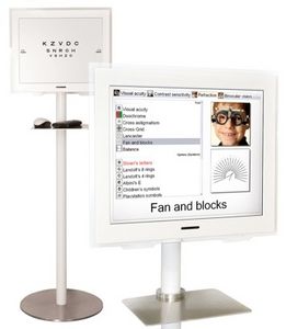 display di ottotipo / telecomandato