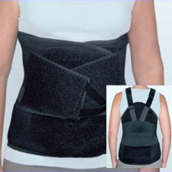 ortesi di stabilizzazione toraco-lombo-sacrale / per adulto / con bretelle / rigida