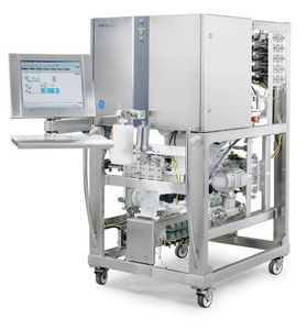 sistema di cromatografia in fase liquida di preparazione / per l'industria farmaceutica / compatto