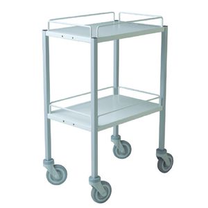 carrello di trasporto / 2 vassoi / con struttura aperta