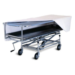 carrello di dissimulazione / mortuario / elevabile / in alluminio