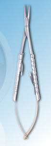 porta-aghi per microchirurgia / per chirurgia odontoiatrica / di Castroviejo / in carburo di tungsteno