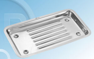 vassoio di sterilizzazione per strumenti odontoiatrici / in acciaio inossidabile