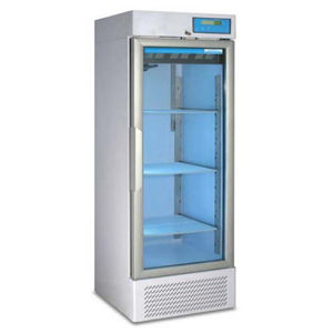 frigorifero per farmacia / ad armadio / con scongelamento automatico / in acciaio inossidabile