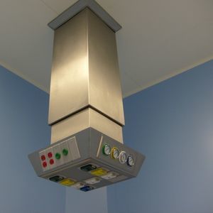 colonnina di distribuzione / a soffitto / ad altezza variabile