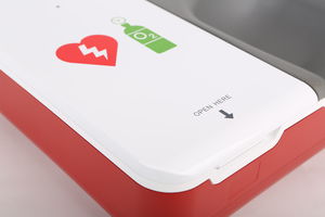 defibrillatore esterno automatizzato / per spazio pubblico / con connessione wireless / con monitor multiparametrico