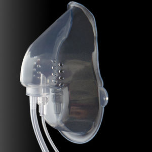 maschera a ossigeno / per capnografia / facciale