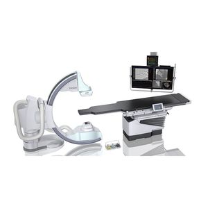 sistema di fluoroscopia / digitale / per fluoroscopia cardiaca / con tavolo ribaltabile motorizzato