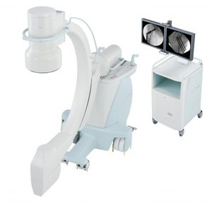 amplificatore di brillanza mobile / con tubo intensificatore di immagine / con colonna video