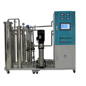 sistema di depurazione dell'acqua da laboratorio / per ultravioletti / a osmosi inversa / per la produzione di acqua ultrapura