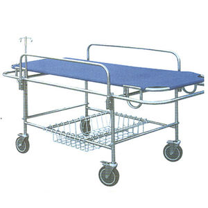 barella con carrello da trasporto / manuale / in acciaio inossidabile