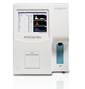 analizzatore ematologico 20 parametri / in 3 popolazioni / automatizzato / veterinario
