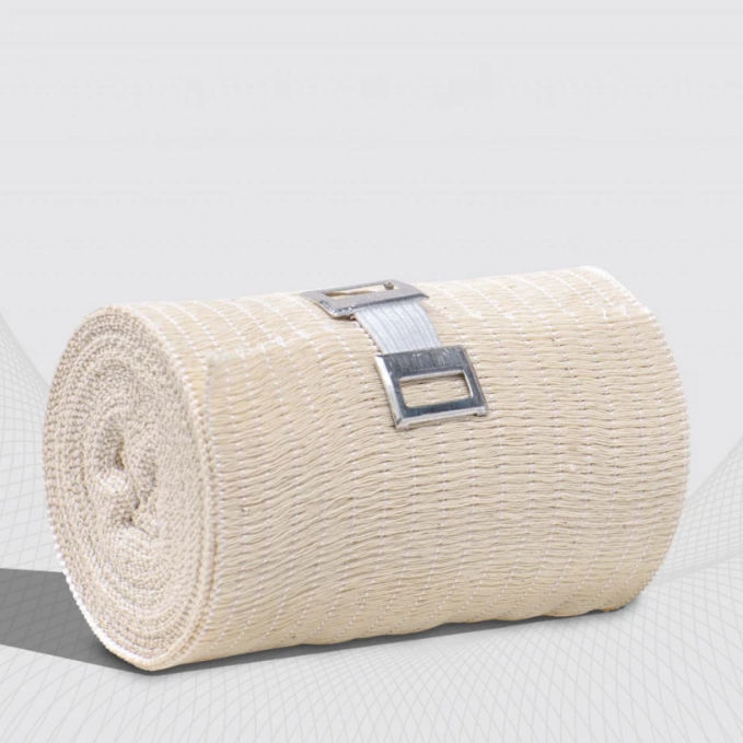 Bendaggio Elastico Tubolare Sumedtec, Taglia F (10 Cm X 10 M), Cotone Spandex, Per Supporto Ginocchia E Cosce