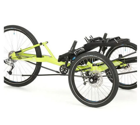 Triciclo reclinato per adulto - Gekko 26 - HP Velotechnik - pieghevole