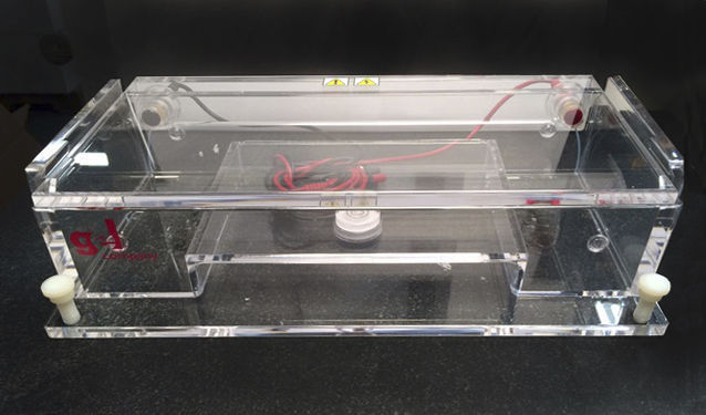 Vasca per elettroforesi, orizzontale GH102 Tipo FU102 - Unimed Scientifica