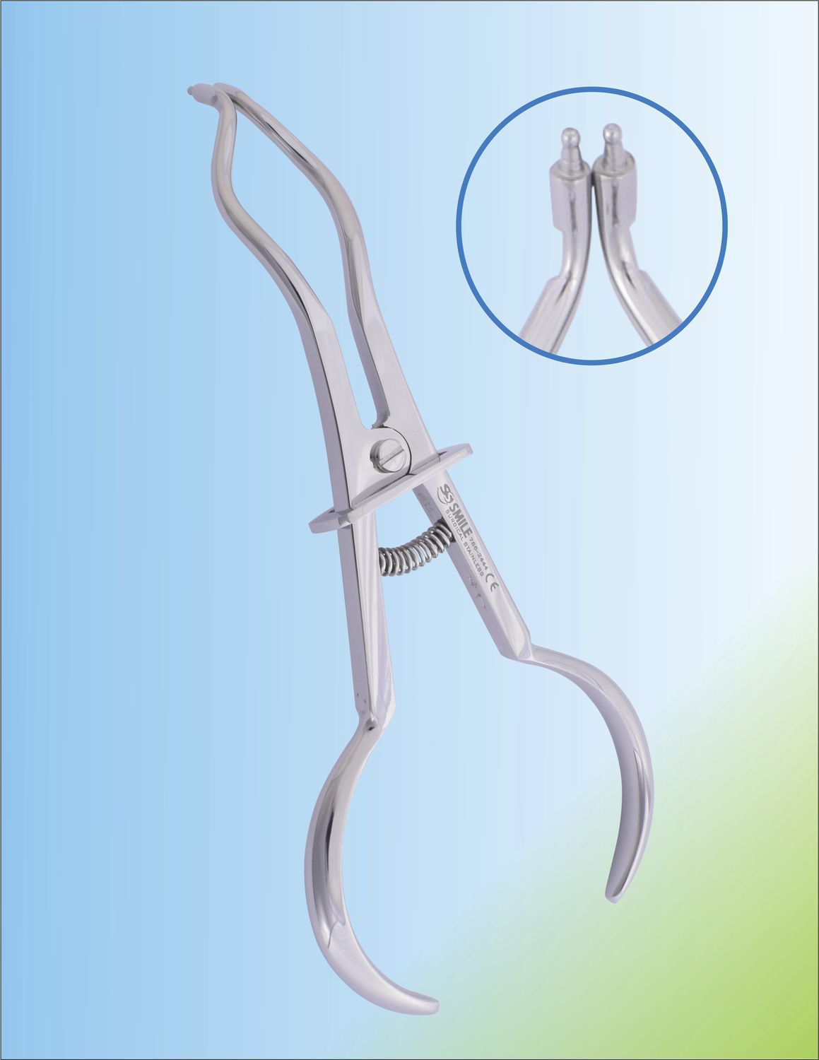 Pinza Ortodontica Bomaoer In Acciaio Inox – Forbice A Cremagliera Per Dentista (1 Pezzo)