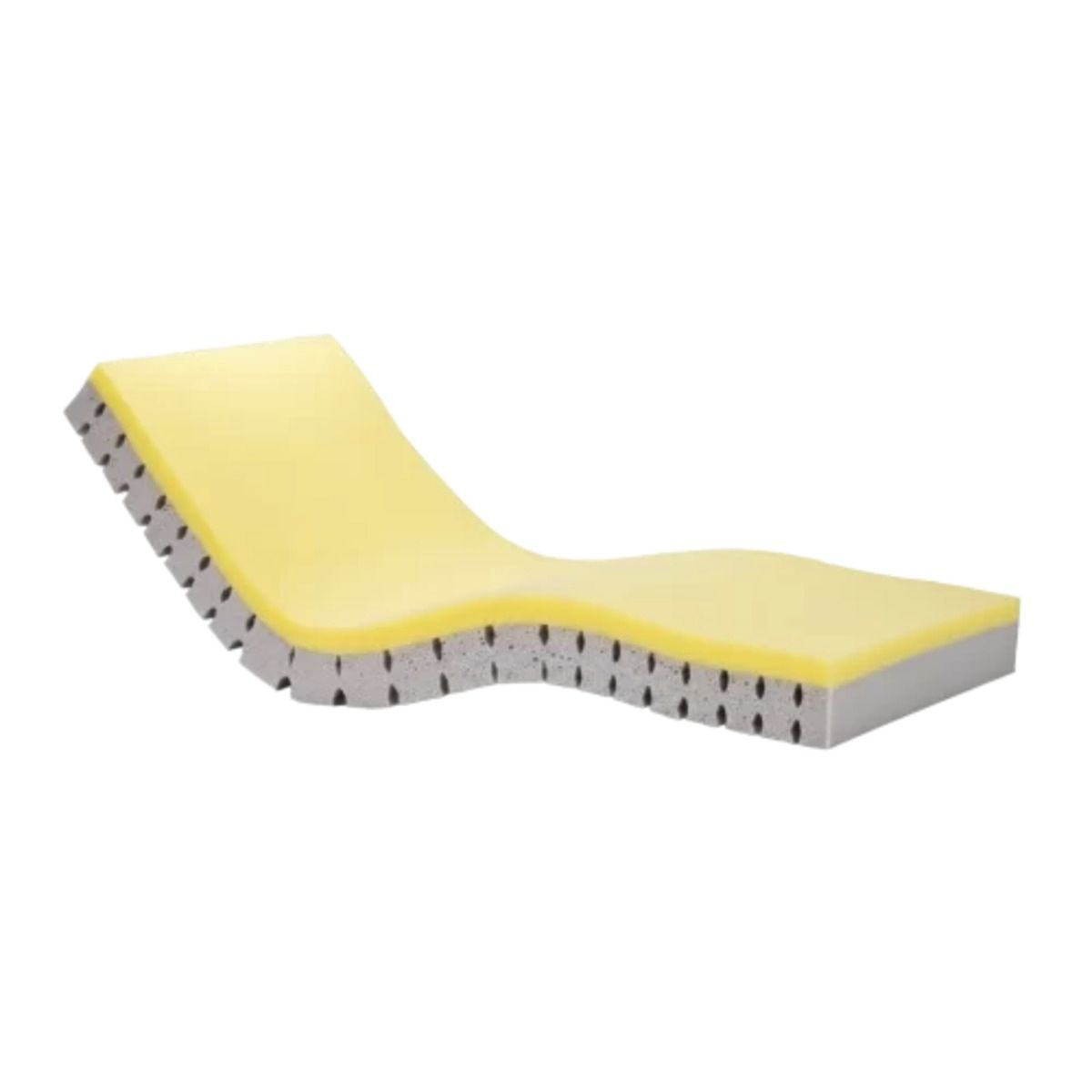 Materasso sfoderabile in tessuto idrorepellente e impermeabile 4 seasons - Blu