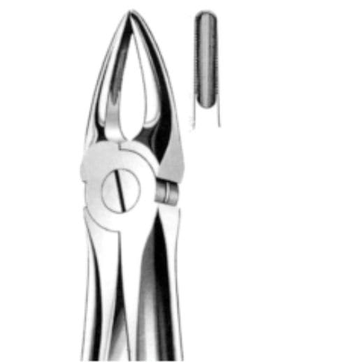 Pinza Estrazione Dentale 74N Becchi Stretti SURGICALUSA: Strumento Chirurgico Professionale