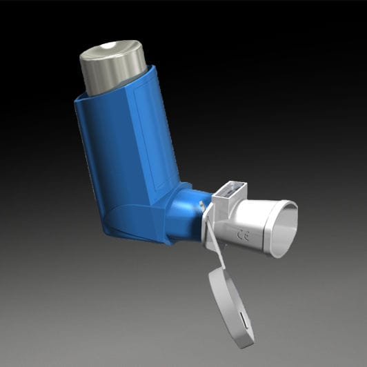 Blocetta Inhalator Inalatore di prova per adulto - Flo-Tone CR MDI - Clement Clarke ...