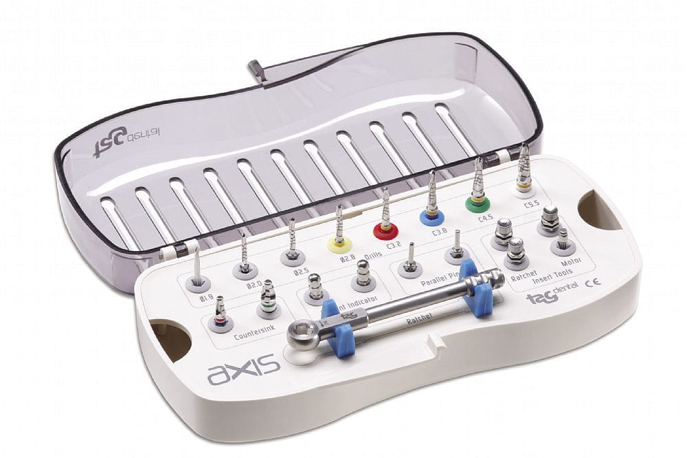 Strumentario chirurgico per implantologia dentale Compact Axis TAG