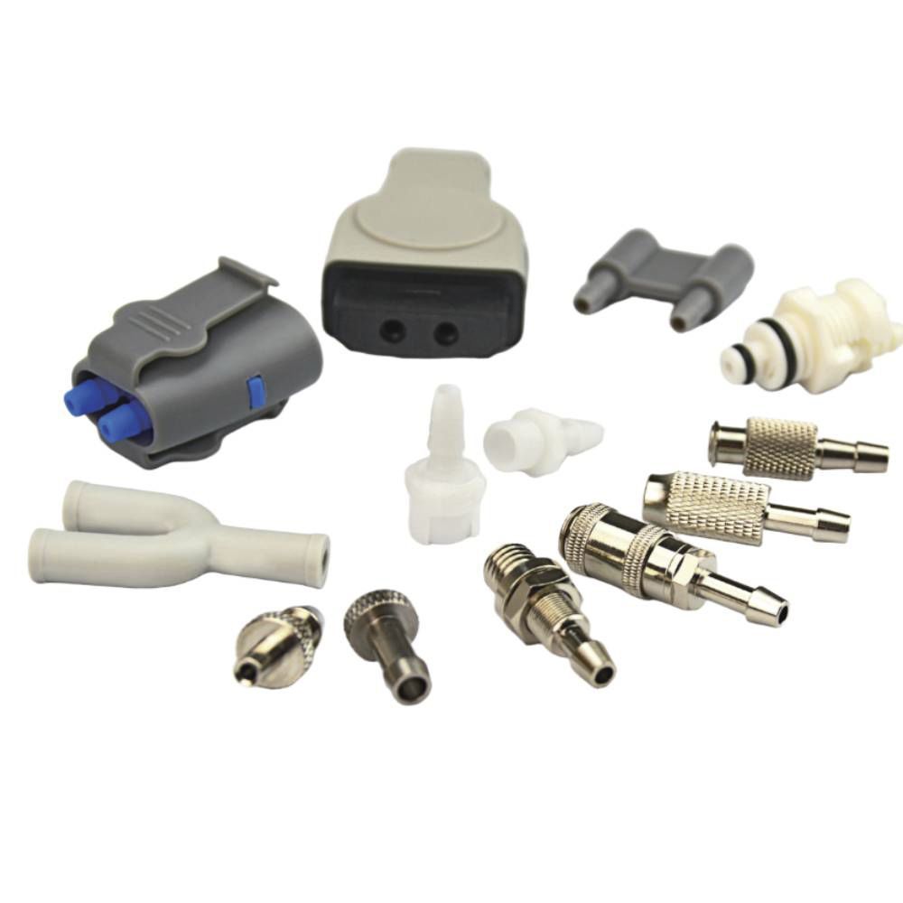 Kit Assortito Connettori A T Per Tubi Sottovuoto Auto | Nylon Nero | Diametri: 3/8, 1/4, 3/16, 1/8, 5/32, 5/16, Riduttori 3/8x1/4 E 1/4x3/16 | Ripara Tubi Lavavetri E Aria