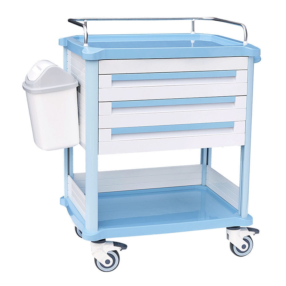 300 Vassoi Plastica Bianchi Per Laboratorio - Usa E Getta, Sterili