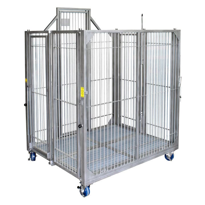 Gabbia Per Cani Pieghevole LOVPET - Taglia M Con Coperta E Ciotola, Per Trasporto E Casa - Foto 4