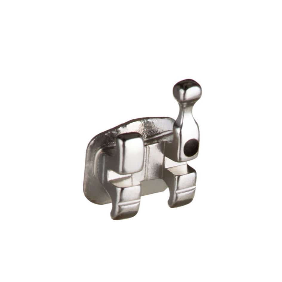 5 Sacchetti Di Bottoni Linguali In Metallo Dentale Con Base A - Foto 10