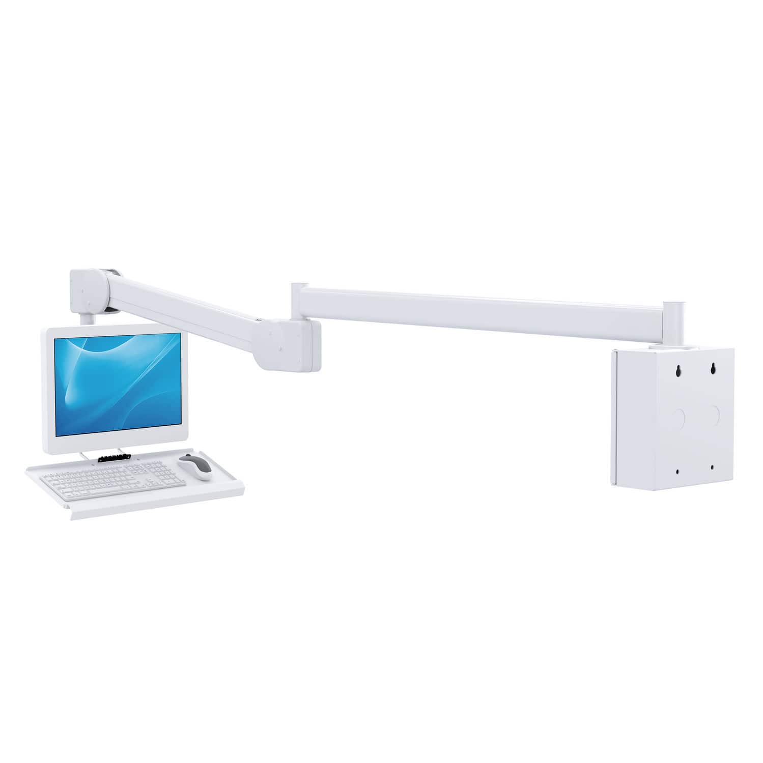 Braccio articolato monitor curvo parete standard - Bracci & Dispositivi | dispositivi e